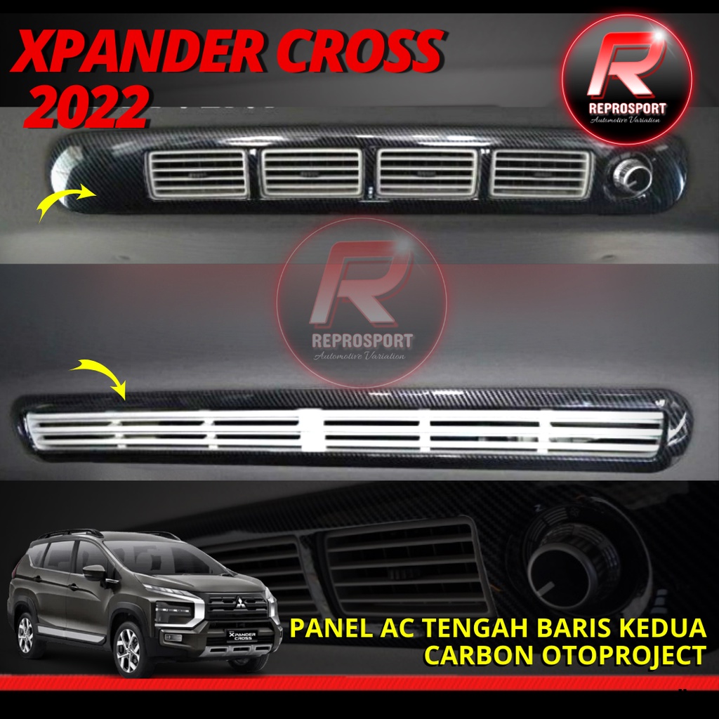 Jual XPANDER CROSS 2022 PANEL AC TENGAH BARIS KEDUA CARBON OTOPROJECT ...