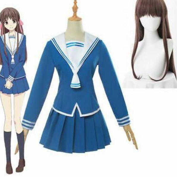 Jual Bfg-s64 Fruits Basket Honda Tohru Seifuku Ver Cosplay Costume 