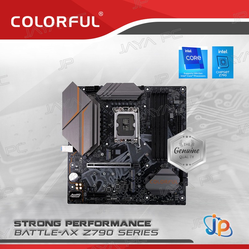 Jual Motherboard Colorful BATTLE-AX Z790M-PLUS D5 V20 (LGA1700, Z790 ...