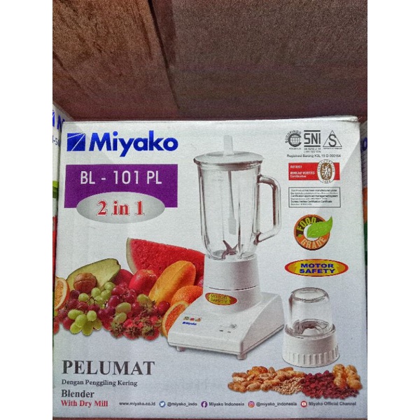 Jual Blender Miyako BL-101 PL/Blender Miyako 2in1 | Shopee Indonesia