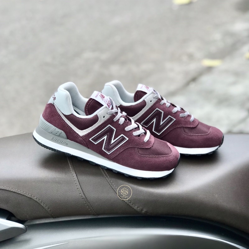 Maroon and gray new balance sales