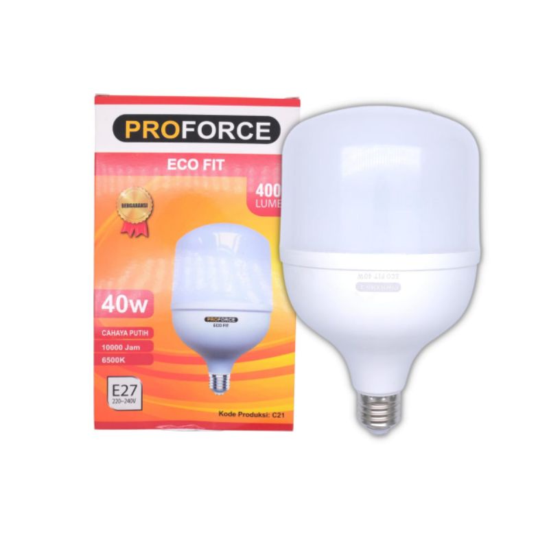 Jual lampu LED Proforce Ecofit Cahaya Putih, Lampu Rumah Murah | Shopee ...