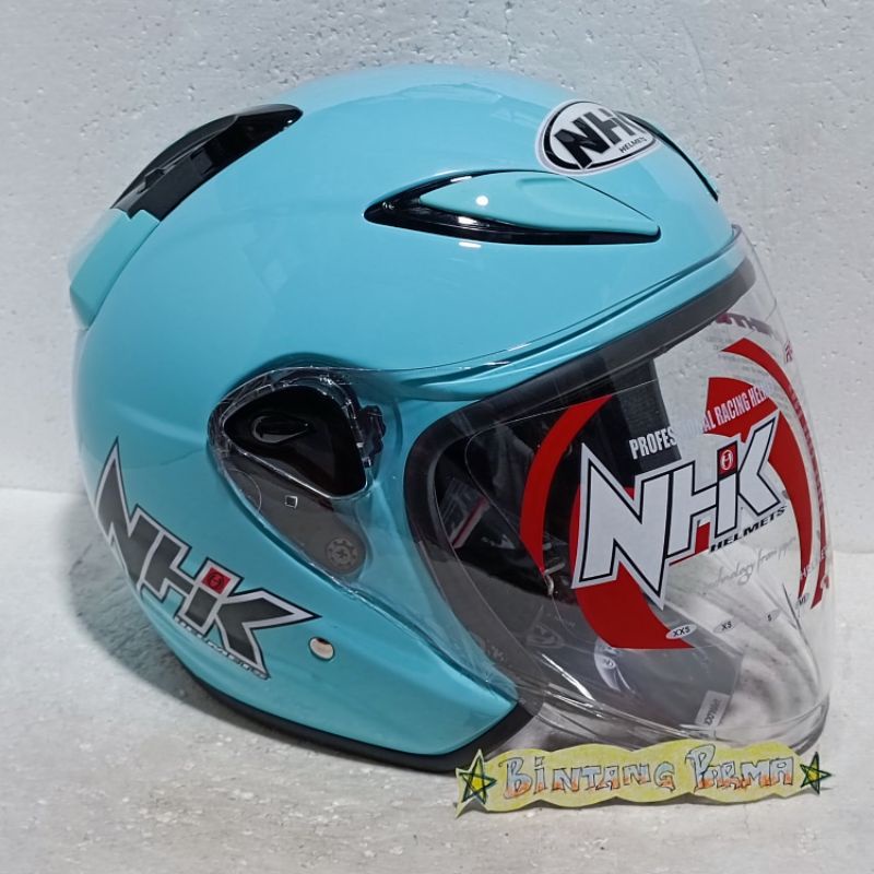 Jual HELM NHK R6 Solid Original | Shopee Indonesia