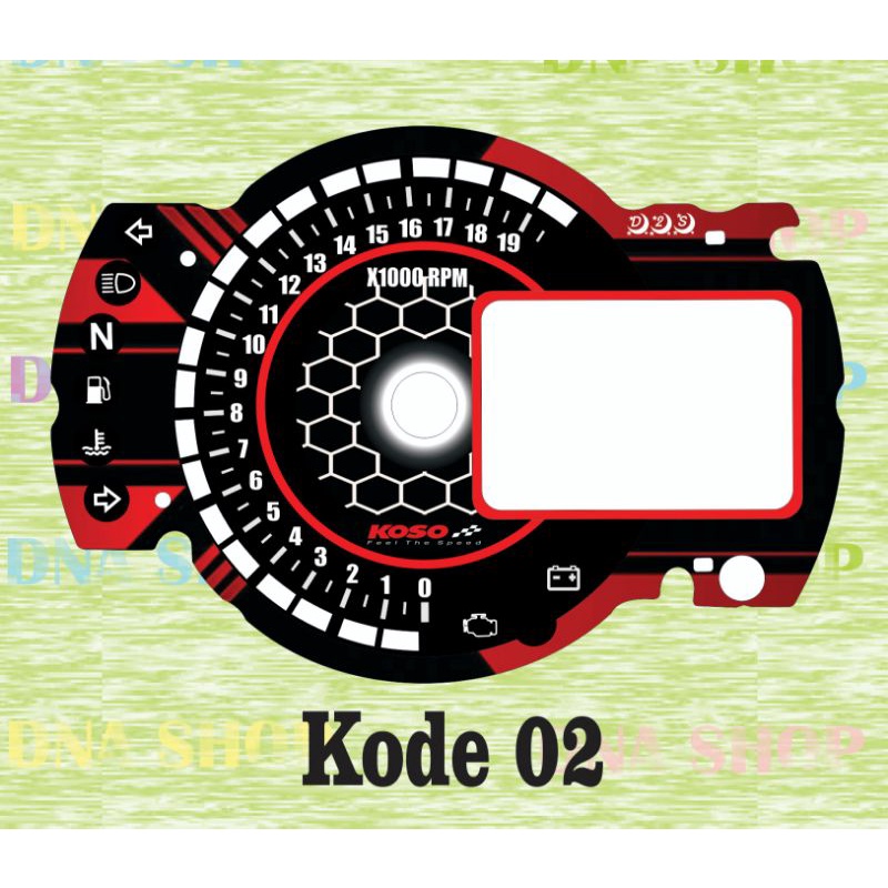 Jual Panel Speedometer KOSO RX2N Versi Original Shopee Indonesia