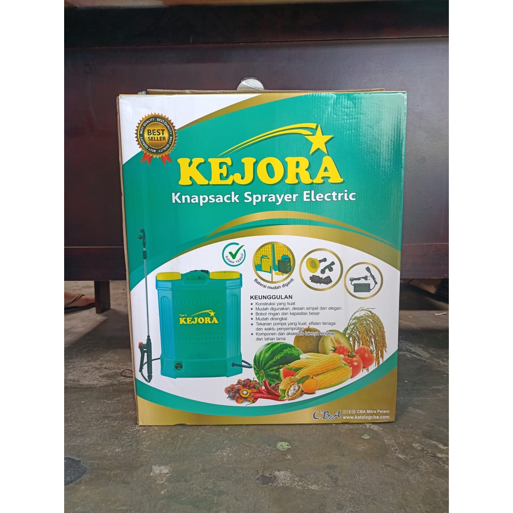 Jual POMPA ELEKTRIK KEJORA 16L SNI SPRAYER ELEKTRIK 16L SNI | Shopee ...