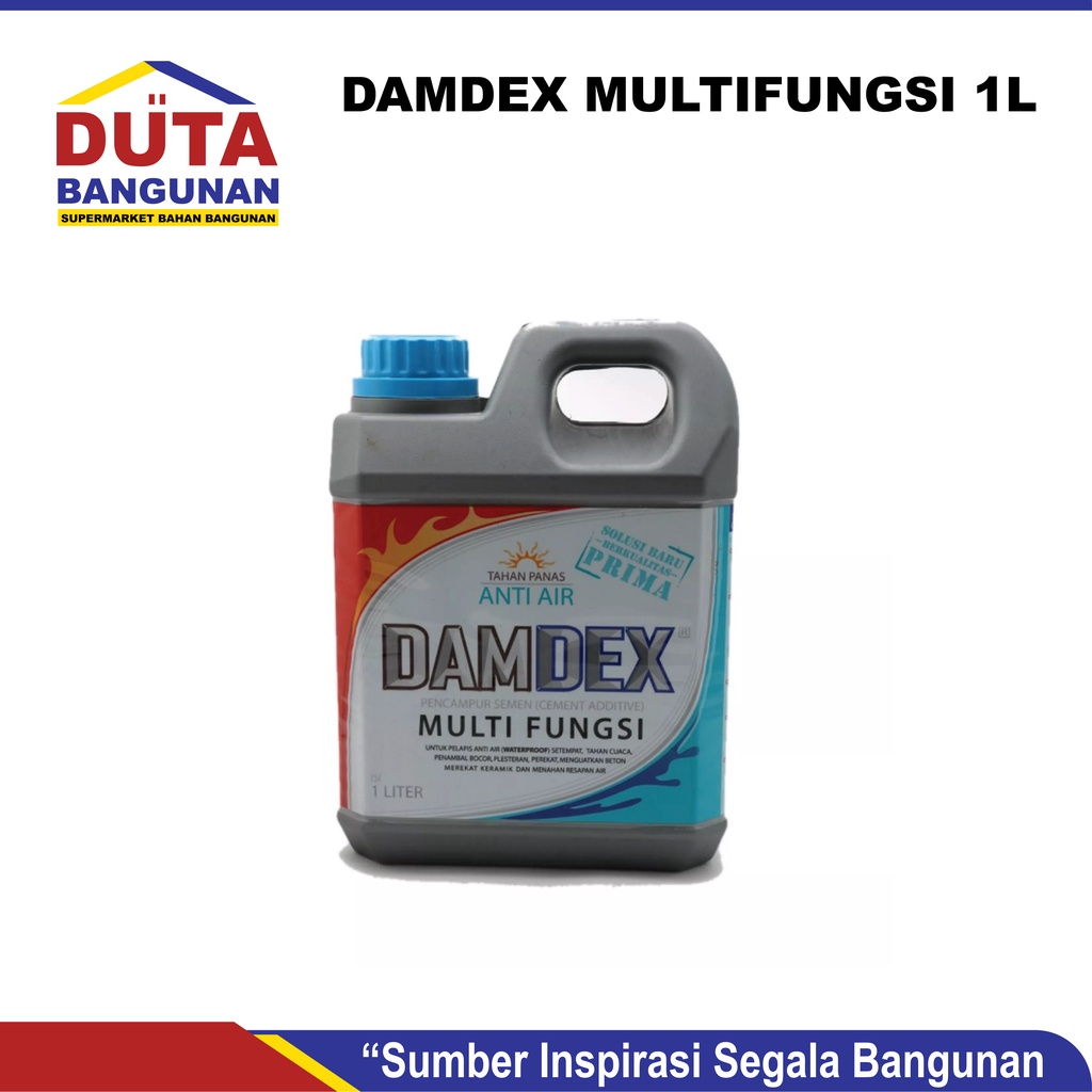 Jual Damdex 1 Liter Multifungsi Obat Pengeras Cor Beton Anti Bocor Waterproofing Shopee Indonesia 7959