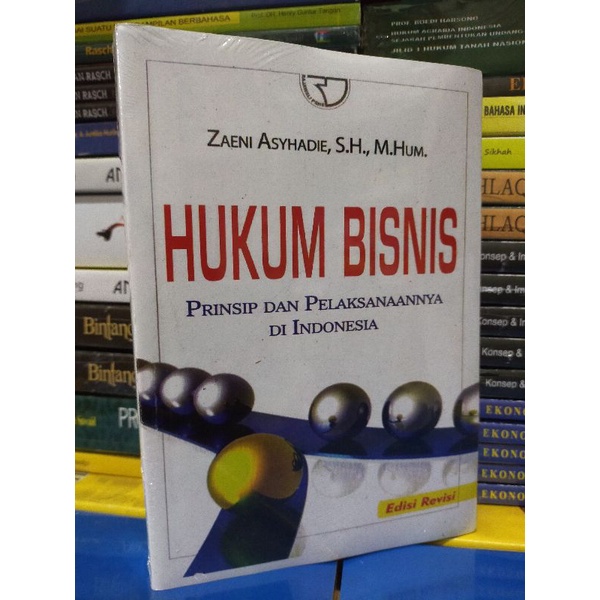 Jual HUKUM BISNIS Prinsip Dan Pelaksanaannya Di Indonesia - Zaeni ...