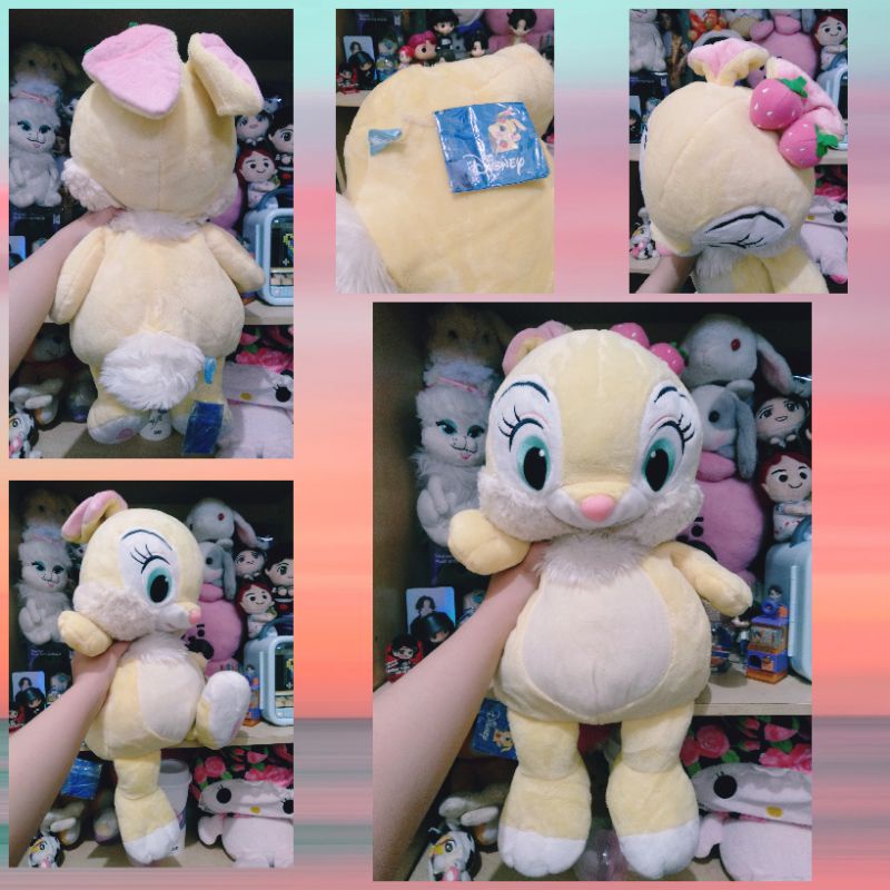 Jual Plush Kelinci Miss Bunny Yellow Jumbo New Tag Official Ori Disney ...