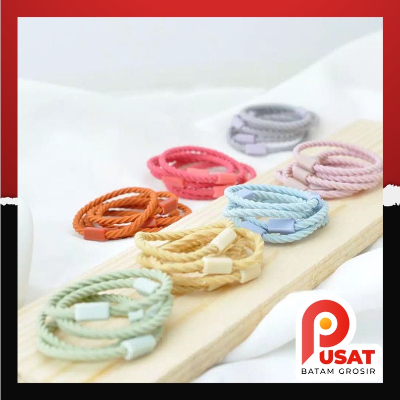 Jual Pusat Batam Grosir - F881 (1 PCS) Ikat Rambut Fashion Warna Warni ...