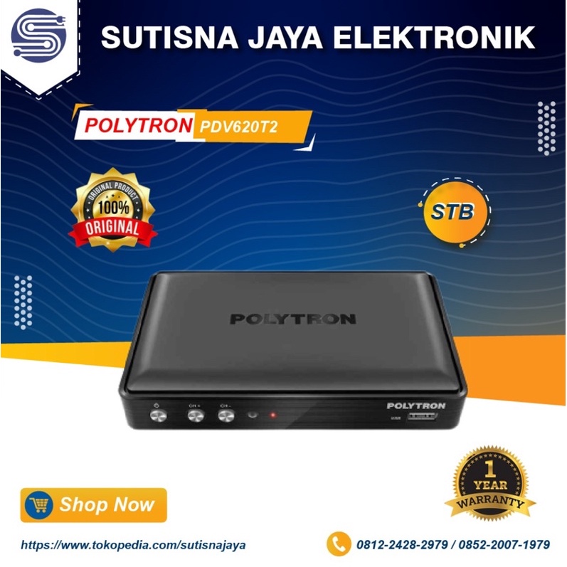 Jual SET TOP BOX TV DIGITAL MERK POLYTRON Shopee Indonesia