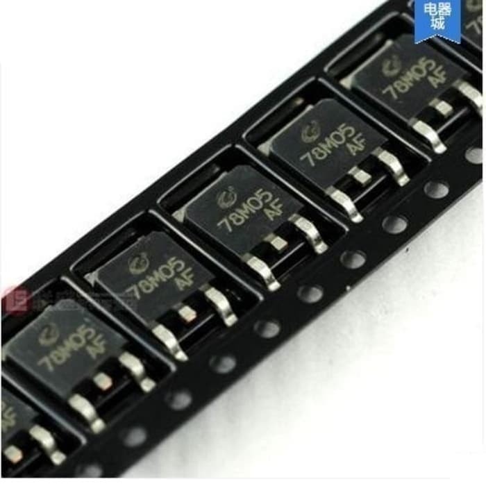 Jual SMD 7805 REGULATOR 78M05 SMD REGULATOR TO252 DPACK D-PACK step ...