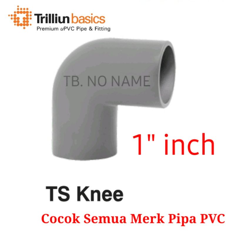 Jual Knee Pipa El L Pvc Inch Merk Trilliun Shopee Indonesia