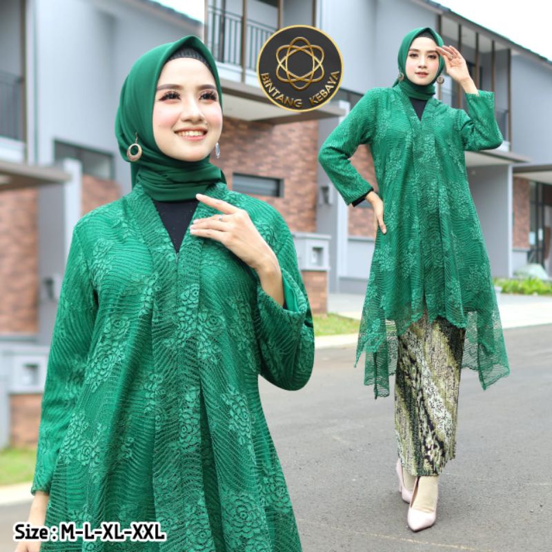 Jual Tunik Waka Kartini Kebaya Wisuda Modern Shopee Indonesia