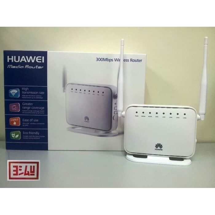 Jual Wireless Media Router Huawei HG232F Wifi 4 LAN 1 WAN 2 Antena 300 ...