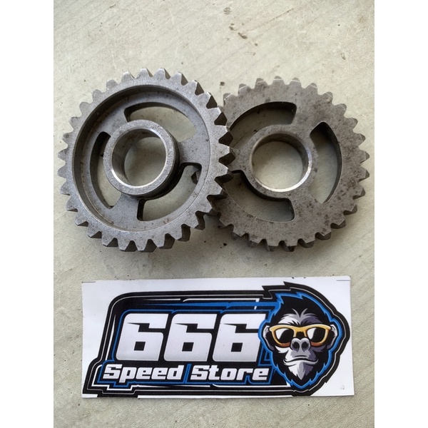 Jual rasio racing oplos custom cetak buat rx king gigi 2 mata 29 29T ...