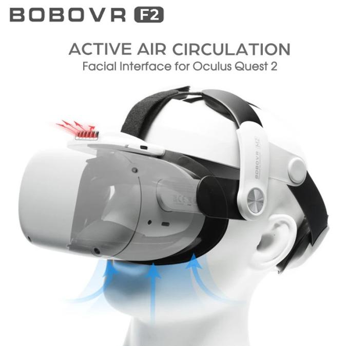 Jual Bobovr F2 Alat Sirkulasi Aktif Untuk Oculus Quest 2, Anti Fogging ...
