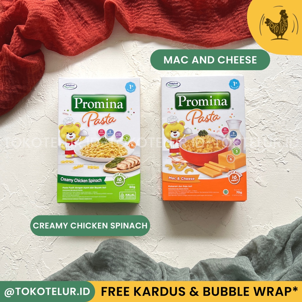 Jual PROMINA - Pasta MPASI / Pasta Rasa Mac and Cheese - Creamy Chicken