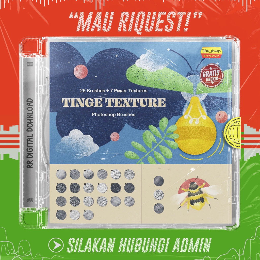 Jual Tinge Texture Photoshop Brushes PS Brushes | Shopee Indonesia
