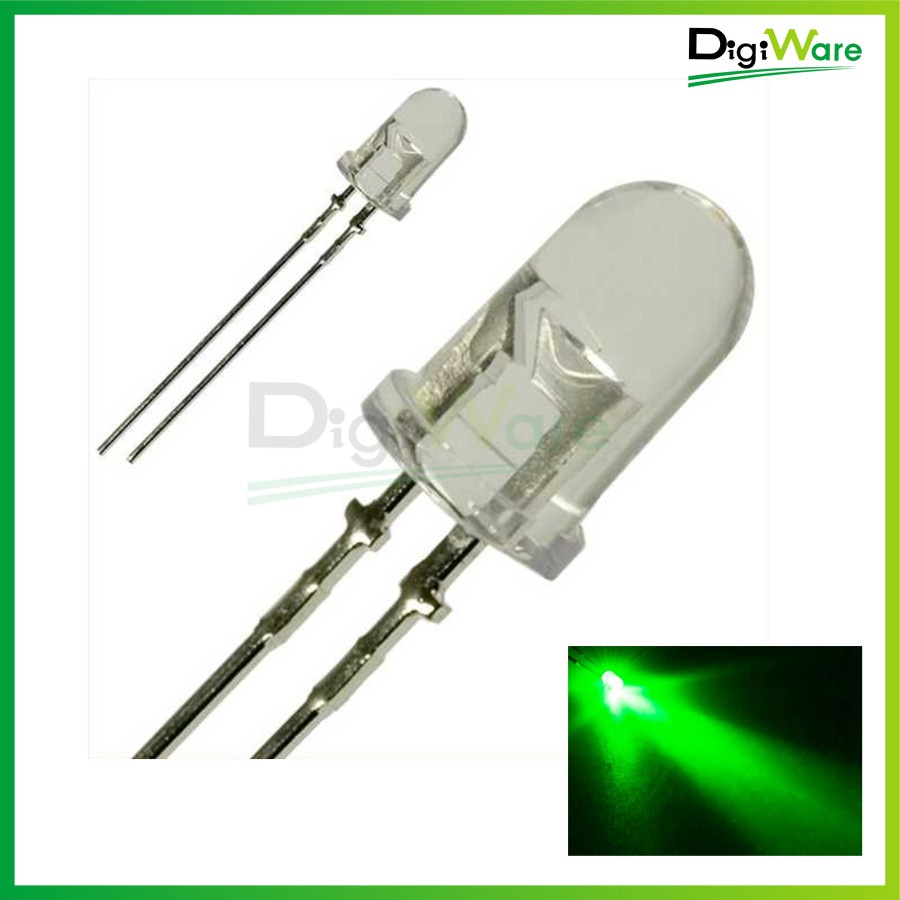 Jual Led 3mm Hijau Green Super Bright Water Clear | Shopee Indonesia