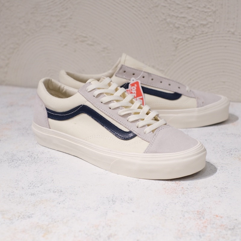 Vans style 36 clearance marshmallow dress blue