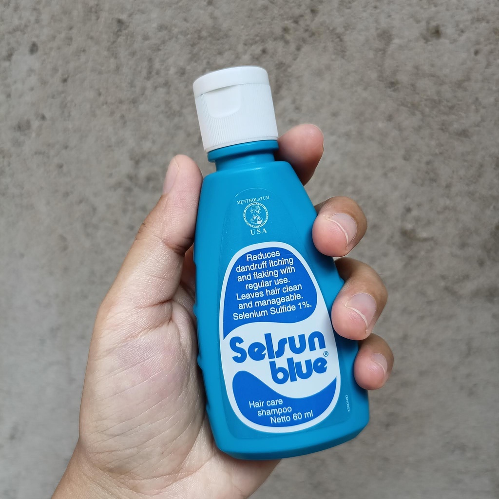 Jual Selsun Blue Shampoo I Sampo Untuk Ketombe 60ML | Shopee Indonesia