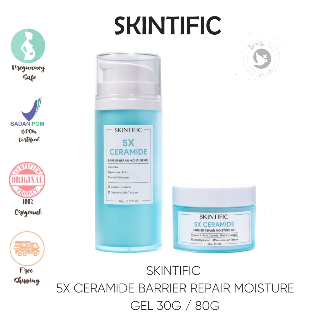 Jual Skintific 5x Ceramide Barrier Repair Moisture Gel 30gr80gr Shopee Indonesia 9534