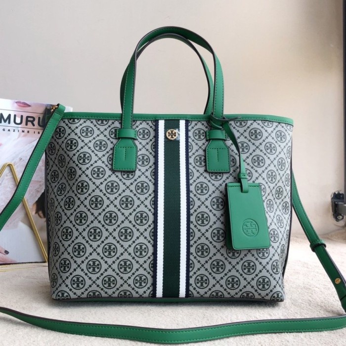 Jual Harga Gudang !! Tas Tory Burch 81963 T Monogram Coated Canvas