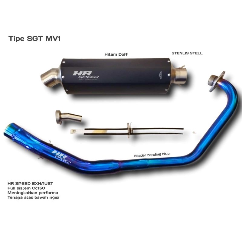 Jual knalpot Racing R15/CBR150R/GSX150/VIXION/BYSON/MXKING dll original ...