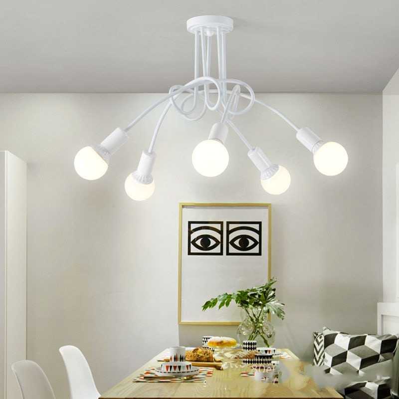 Jual YUANFEN Frame Lampu Gantung Hias Retro Style 5 Head - CL02 ...