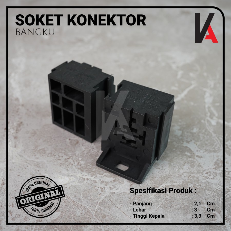 Jual Rumah Relay Gandeng / Soket Relay Bangku / Socket Cable Relay