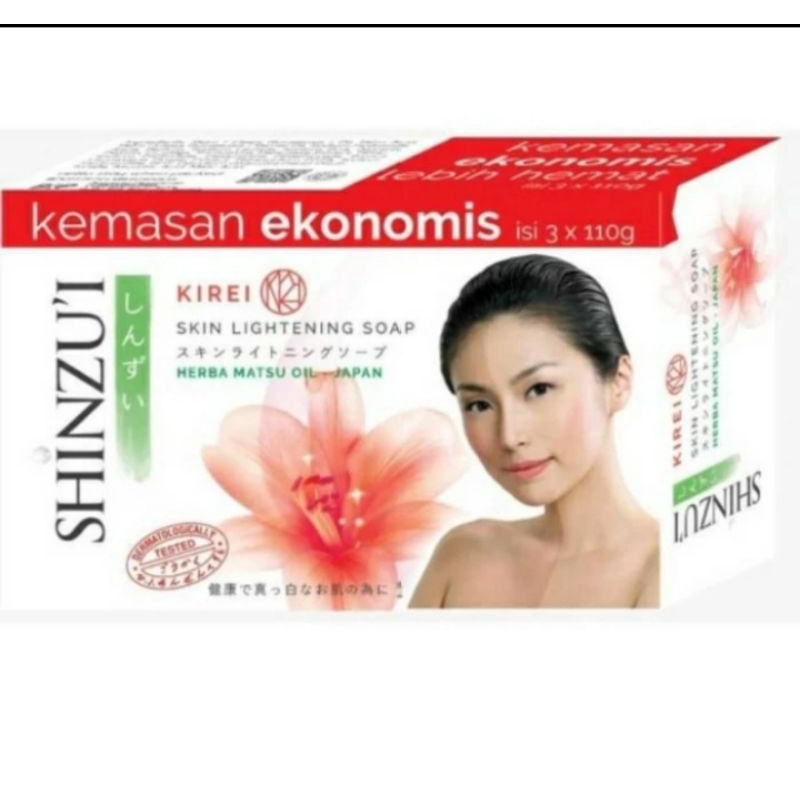 Jual Shinzui Sabun Mandi Batang Kemasan Ekonomis Pak Isi X G