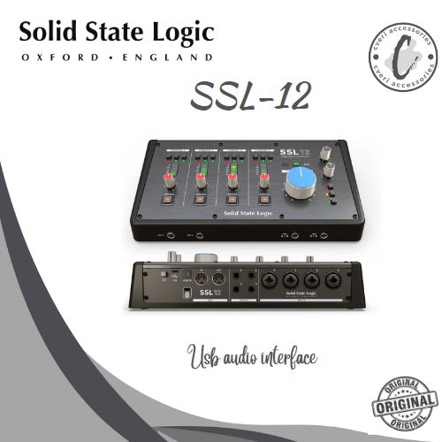 Jual Solid State Logic SSL-12 USB Audio Interface Original SSL12 ...