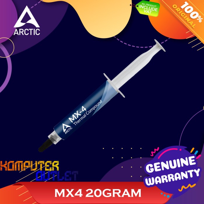 Jual Thermal Artic Mx4 20 Gram Thermal Paste Mx4 High Performance