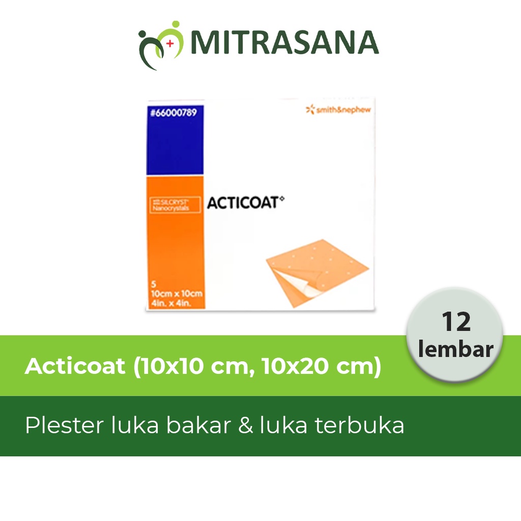 Jual Acticoat ukuran 10 x 10 cm Dressing Untuk Luka Absorben