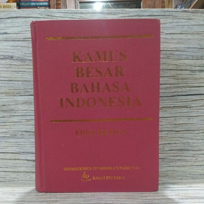 Jual KAMUS BESAR BAHASA INDONESIA Edisi Ketiga | Shopee Indonesia