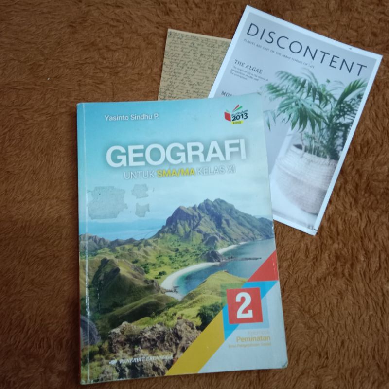 Jual Buku Bekas Erlangga GEOGRAFI Kelas 11 (2) SMA/MA Kurikulum 2013 ...