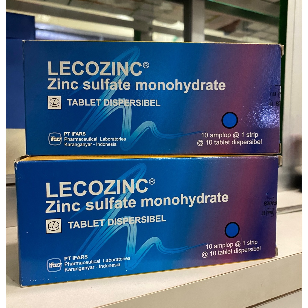 Jual Lecozinc Perbox isi 100 Tablet / Lecozinc Ifars | Shopee Indonesia