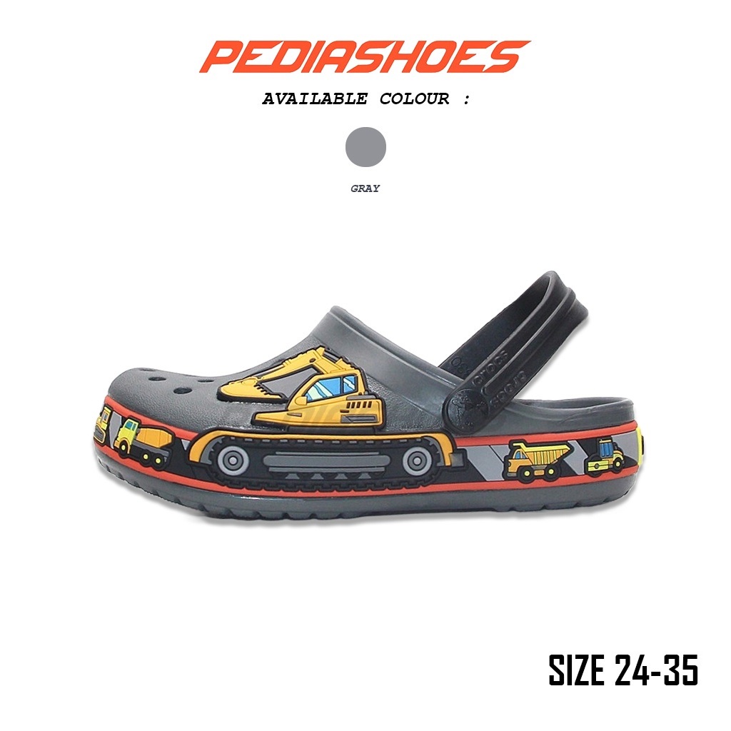Jual Crocs Fun Lab Excavator Kids Crocs Anak Cowo Sandal Anak Sandal ...
