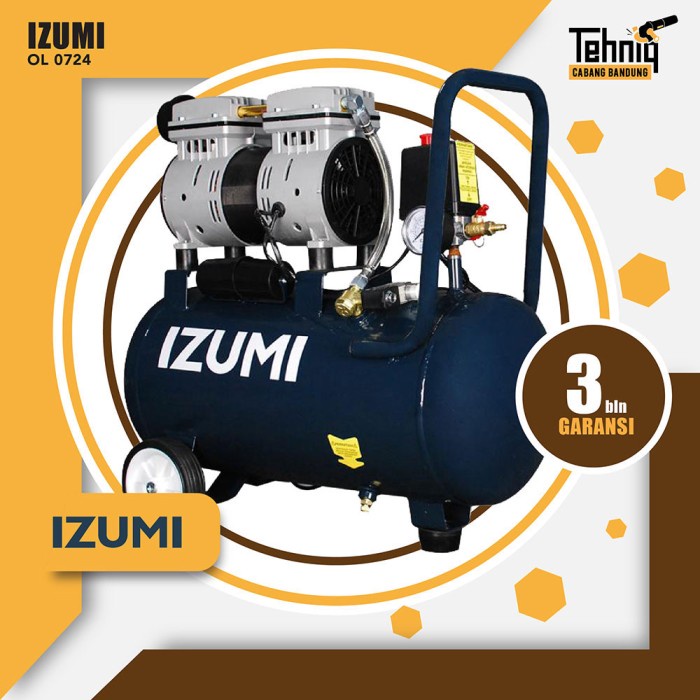 Jual Komp Kompresor Udara Listrik Izumi Air Compressor Oilless Ol 0724 ...