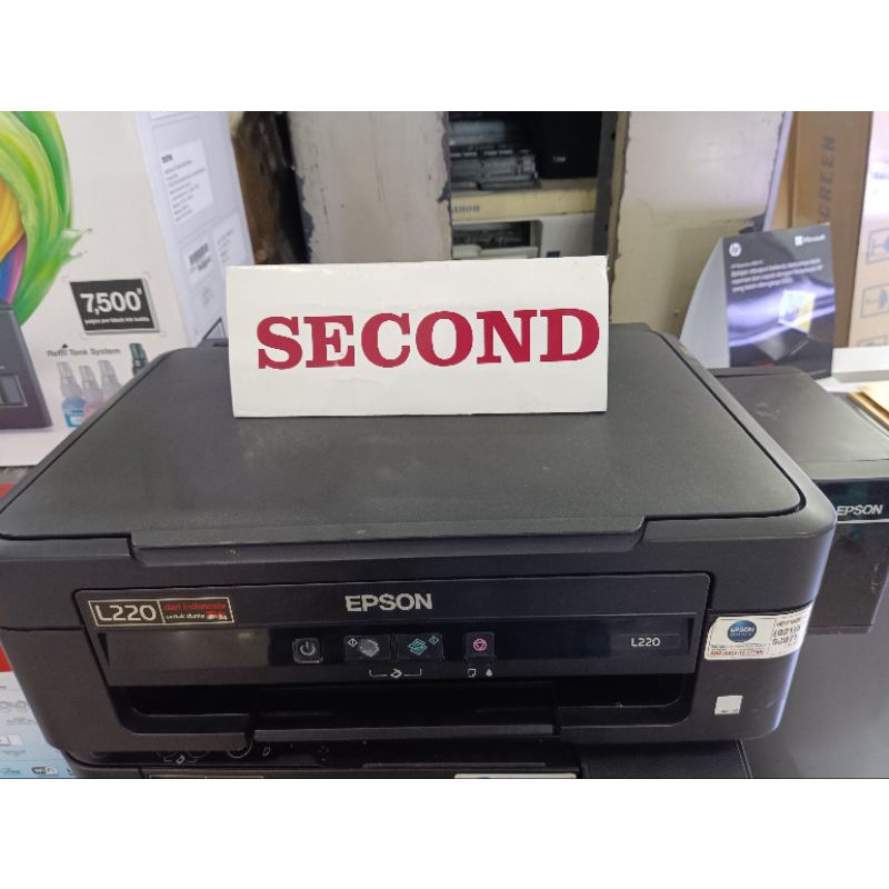 Jual Printer Second Epson L220 Print Scan Copy Shopee Indonesia 0354