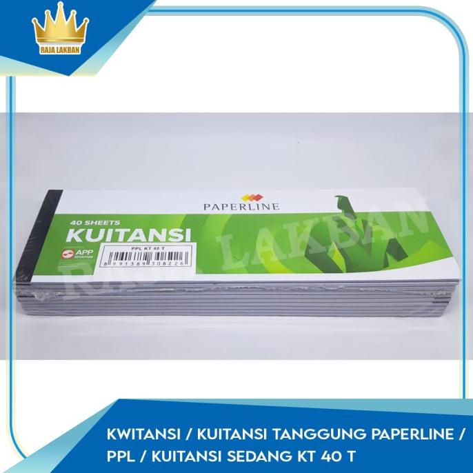 Jual Kwitansi / Kuitansi Tanggung PAPERLINE / PPL / Kuitansi Sedang KT ...