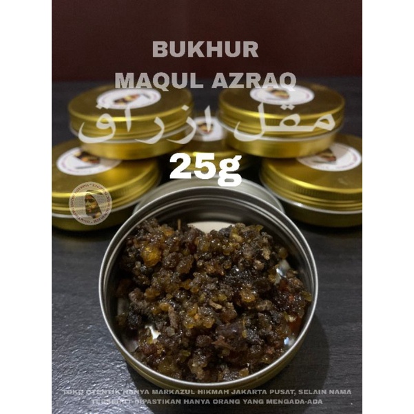 Jual Bukhur Maqul Azraq, Muqal Azraq ASLI | Shopee Indonesia
