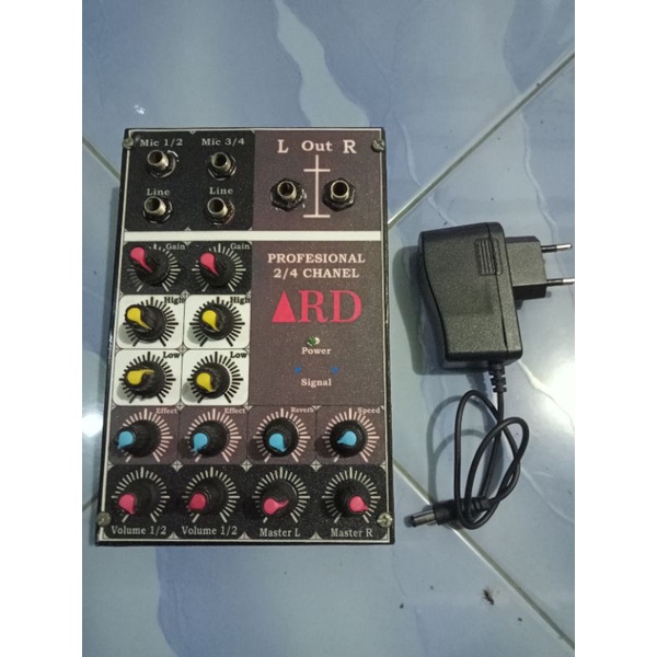 Jual mixer audio mini + effect+ adaptor Shopee Indonesia