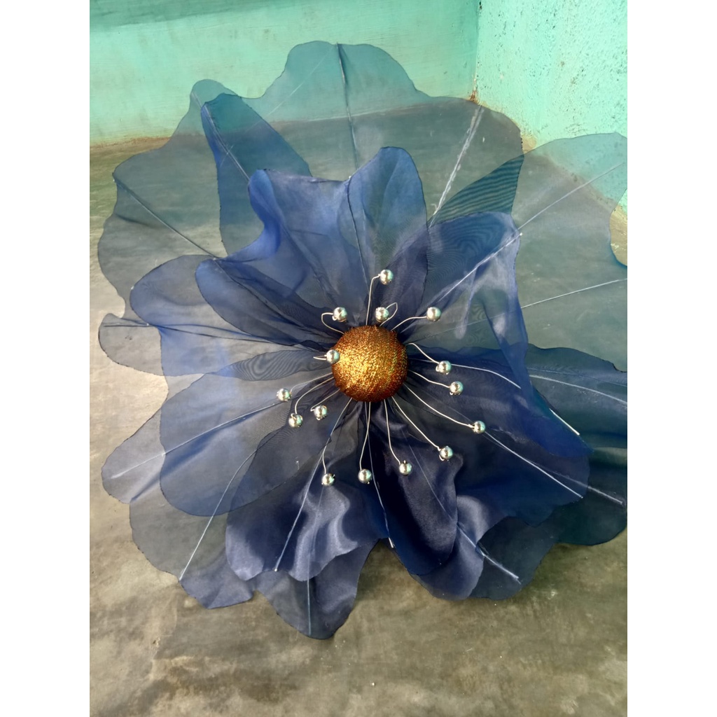 Jual bunga kelopak bunga lampu hias bunga dekorasi diameter 80cm giant