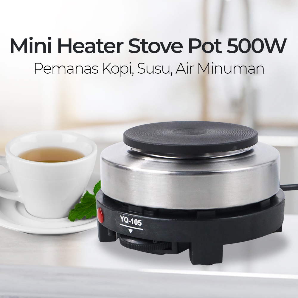 Jual Pemanas Kopi Susu Air Minuman Mini Heater Stove Pot 500W - YQ-105 ...