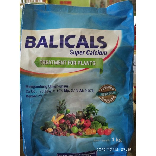 Jual Pupuk Balicals Super Calcium Plus Boron Kg Shopee Indonesia