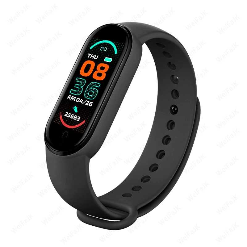 Jual Smartwatch Sport Fitness Bracelet Tracker Android iOS - M6 Paling