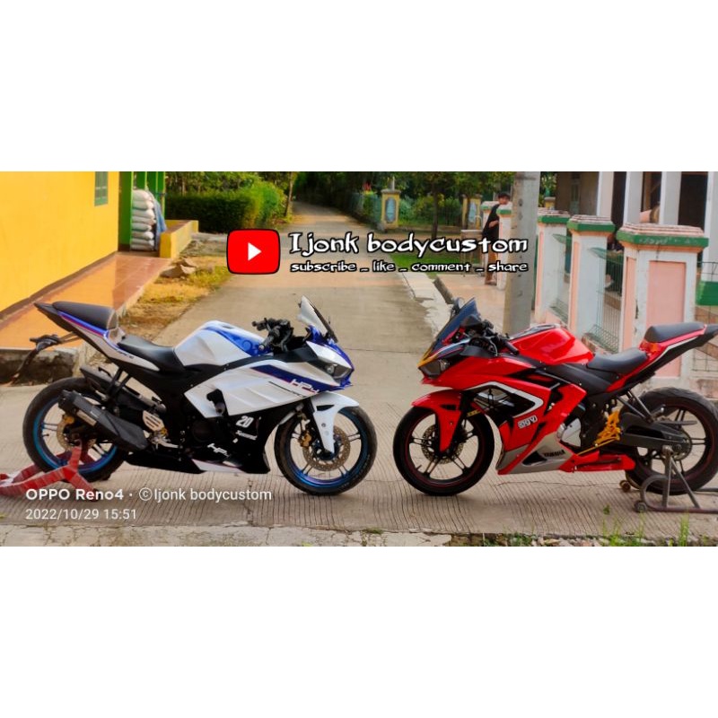 Jual full fairing R25 PNP Yamaha R15V2 / fairing R15V2 model R25 ...