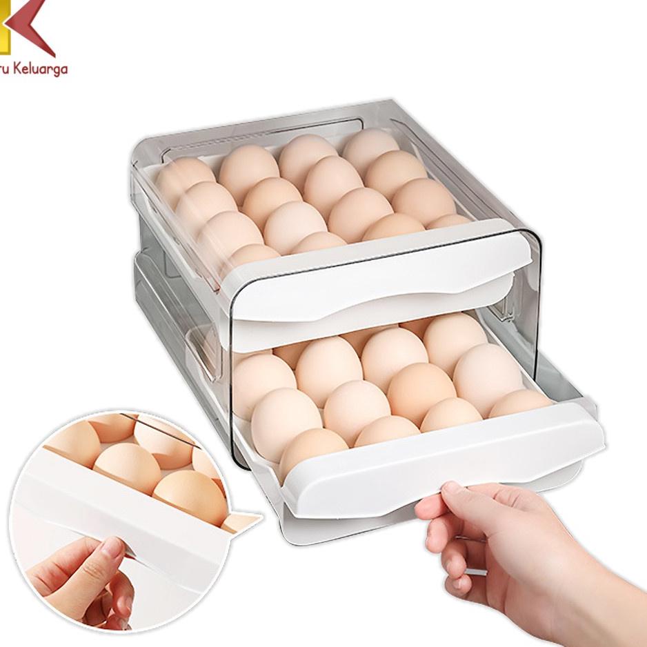 Jual Termurah Satu Keluarga Tempat Telur 2 Tingkat C410 Box Penyimpanan ...