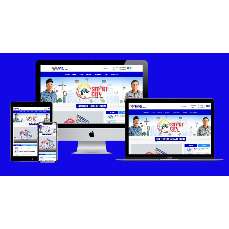 Jual Template SKPD (Web Pemerintahan) versi BLOGSPOT | Shopee Indonesia